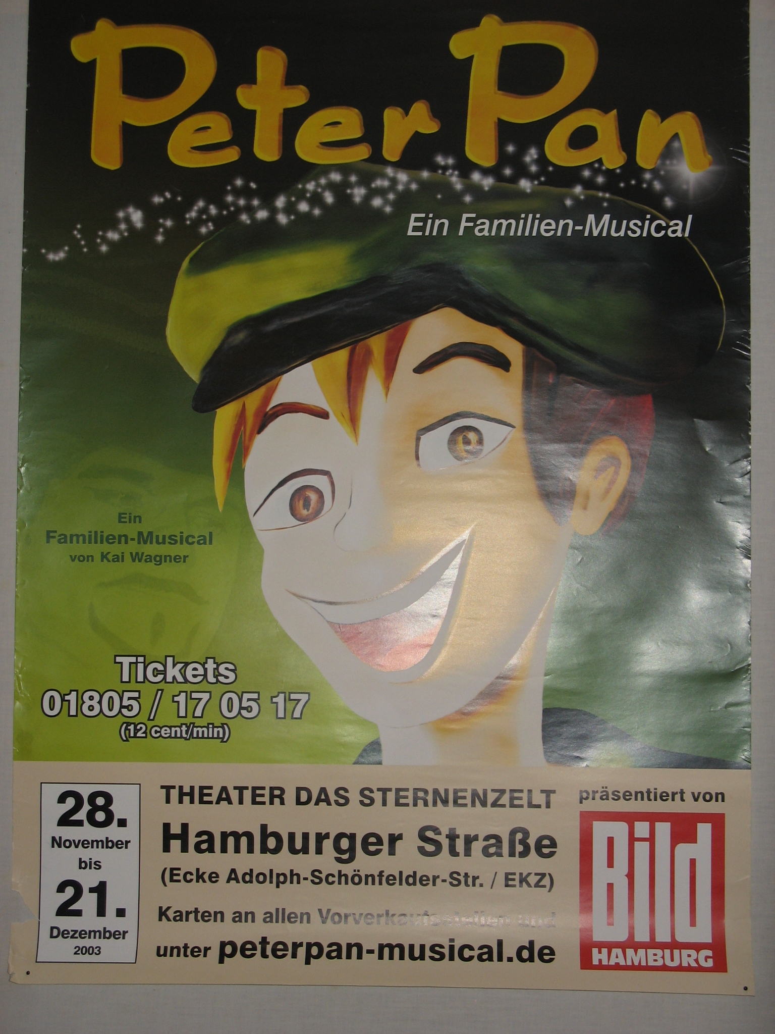 Sternenzelt-PeterPan-Plakat